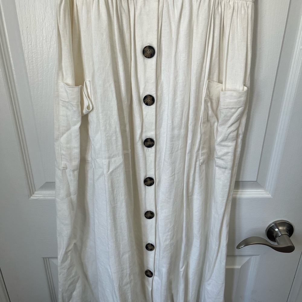 ZARA Linen Dress (Size XS) - Picture 6 of 8